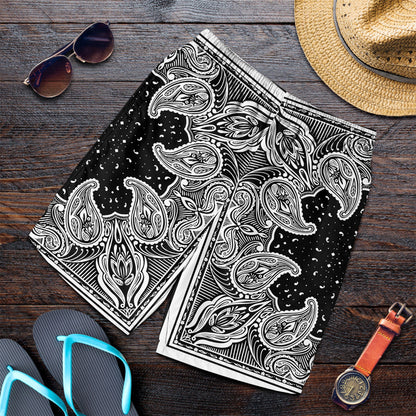 Paisley Bandana Pattern Seamless Men Short