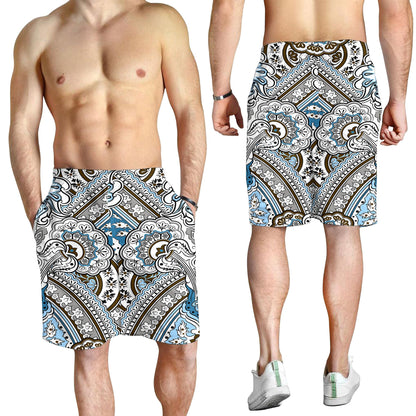 Paisley Bandana Pattern Seamless Men Short