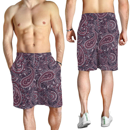 Paisley Bandana Pattern Seamless Men Short
