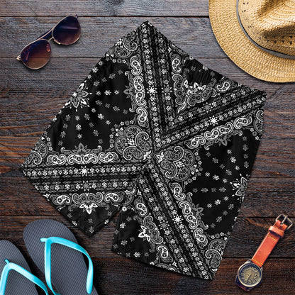 Paisley Bandana Pattern Seamless Men Short