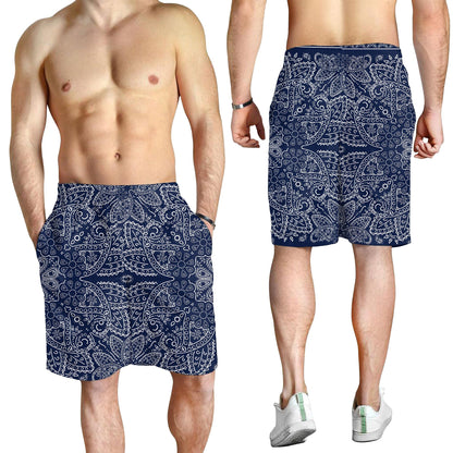 Paisley Bandana Pattern Seamless Men Short