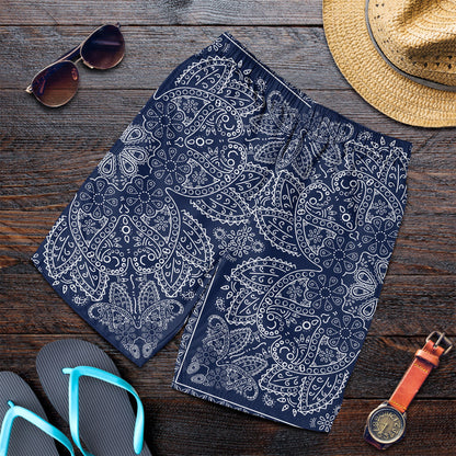 Paisley Bandana Pattern Seamless Men Short