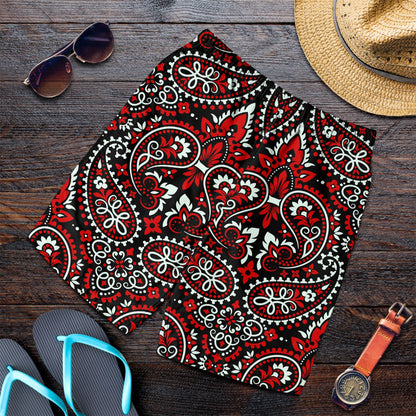 Paisley Bandana Pattern Seamless Men Short