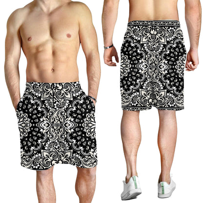 Paisley Bandana Pattern Seamless Men Short
