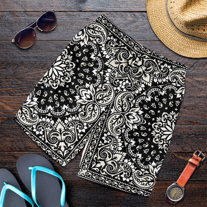 Paisley Bandana Pattern Seamless Men Short