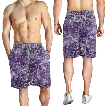 Paisley Bandana Pattern Seamless Men Short
