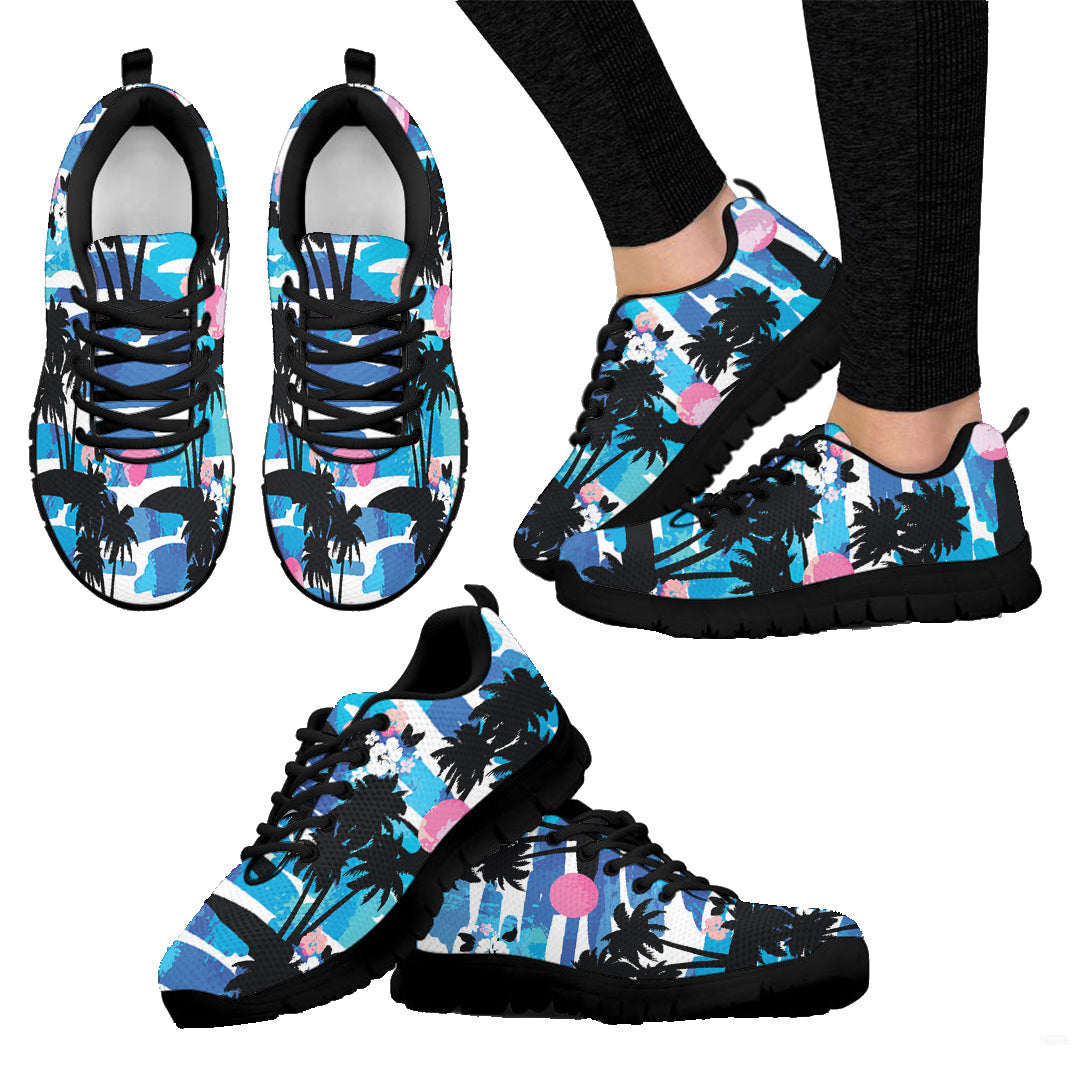 Sneaker Hawaiian Aloha With Ocean