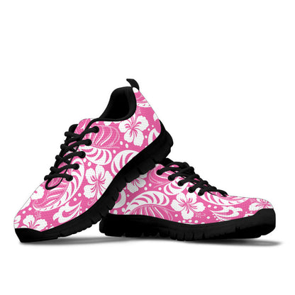 Sneaker Hibiscus Pink Tropical