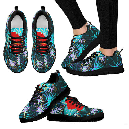 Sneaker Artistic Botanical Surface