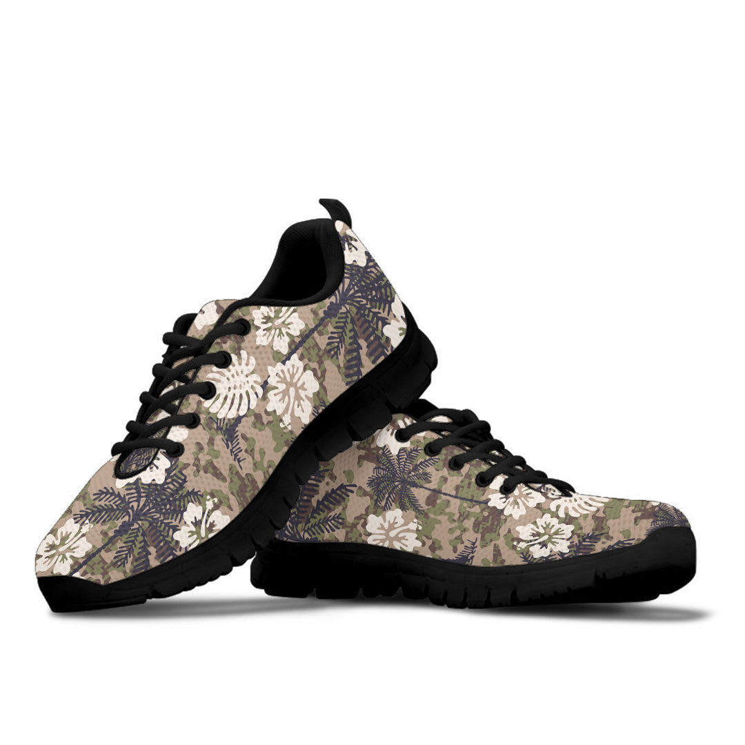Sneaker Hawaiian Aloha Camouflage Seamless