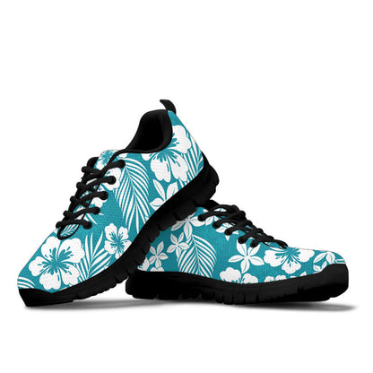 Sneaker Hibiscus Hawaii Seamless Pattern