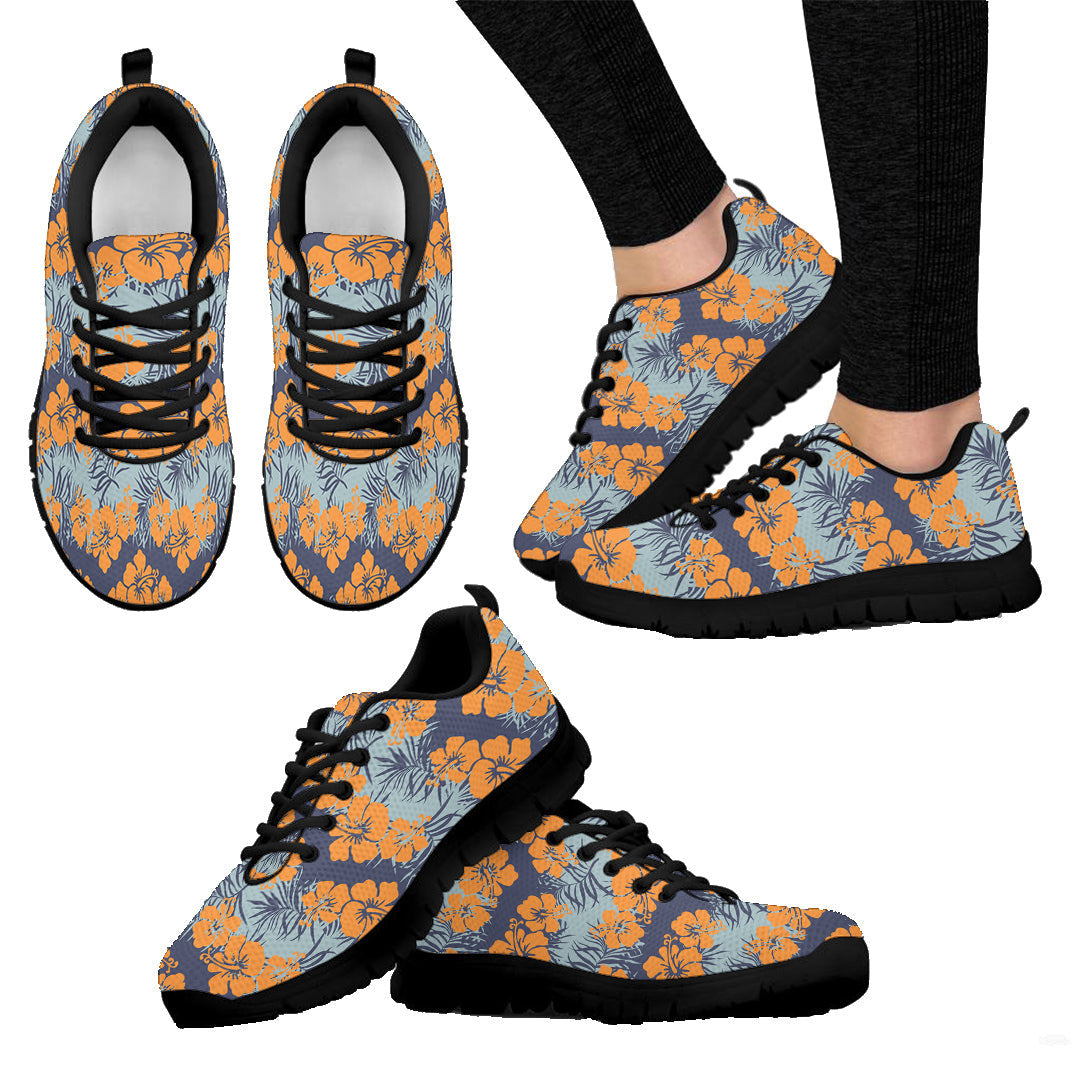 Sneaker Hibiscus Vintage Floral