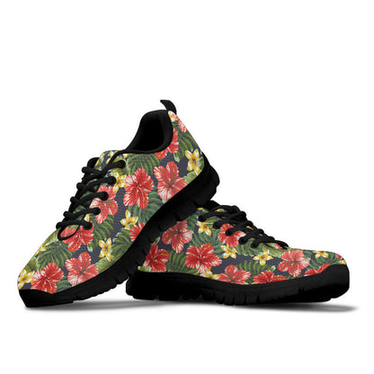 Sneaker Hawaiian Flowers Colorful