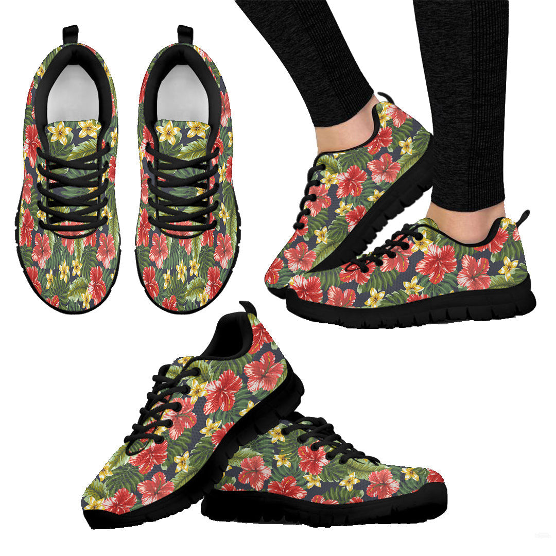Sneaker Hawaiian Flowers Colorful