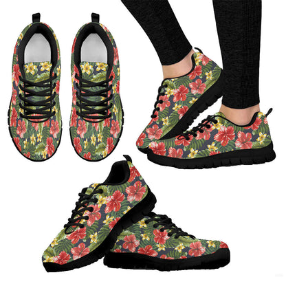 Sneaker Hawaiian Flowers Colorful
