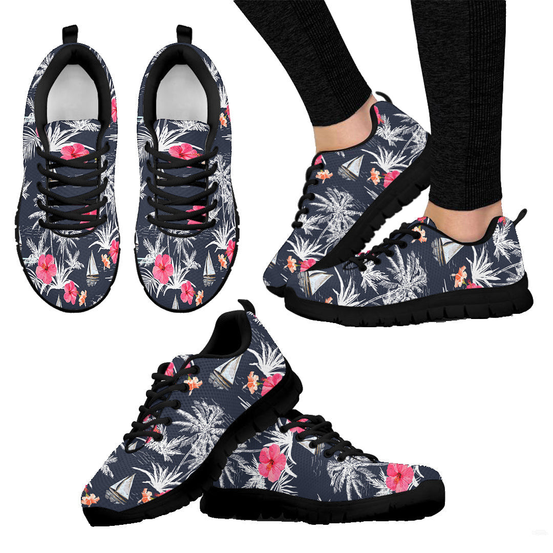 Sneaker Beautiful Tropical The Summer Beach Surfing