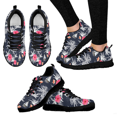 Sneaker Beautiful Tropical The Summer Beach Surfing