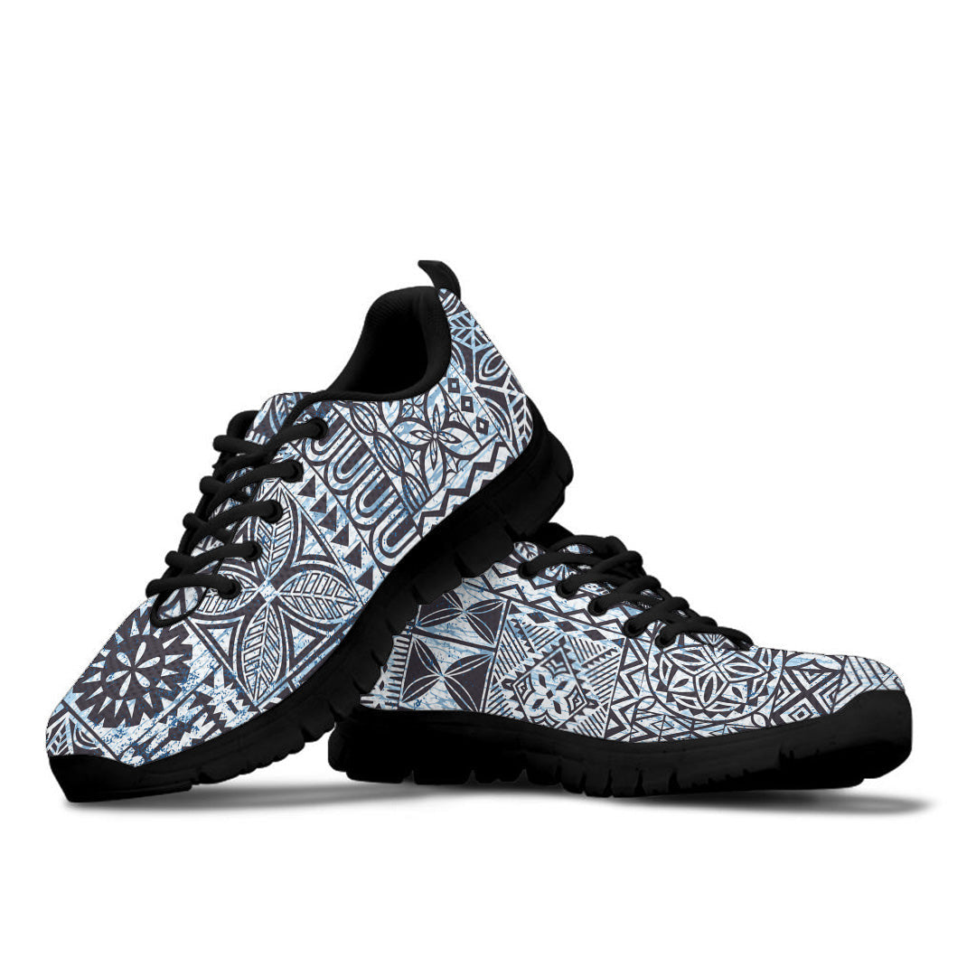 Sneaker Hawaiian Style Tapa Cloth Motifs