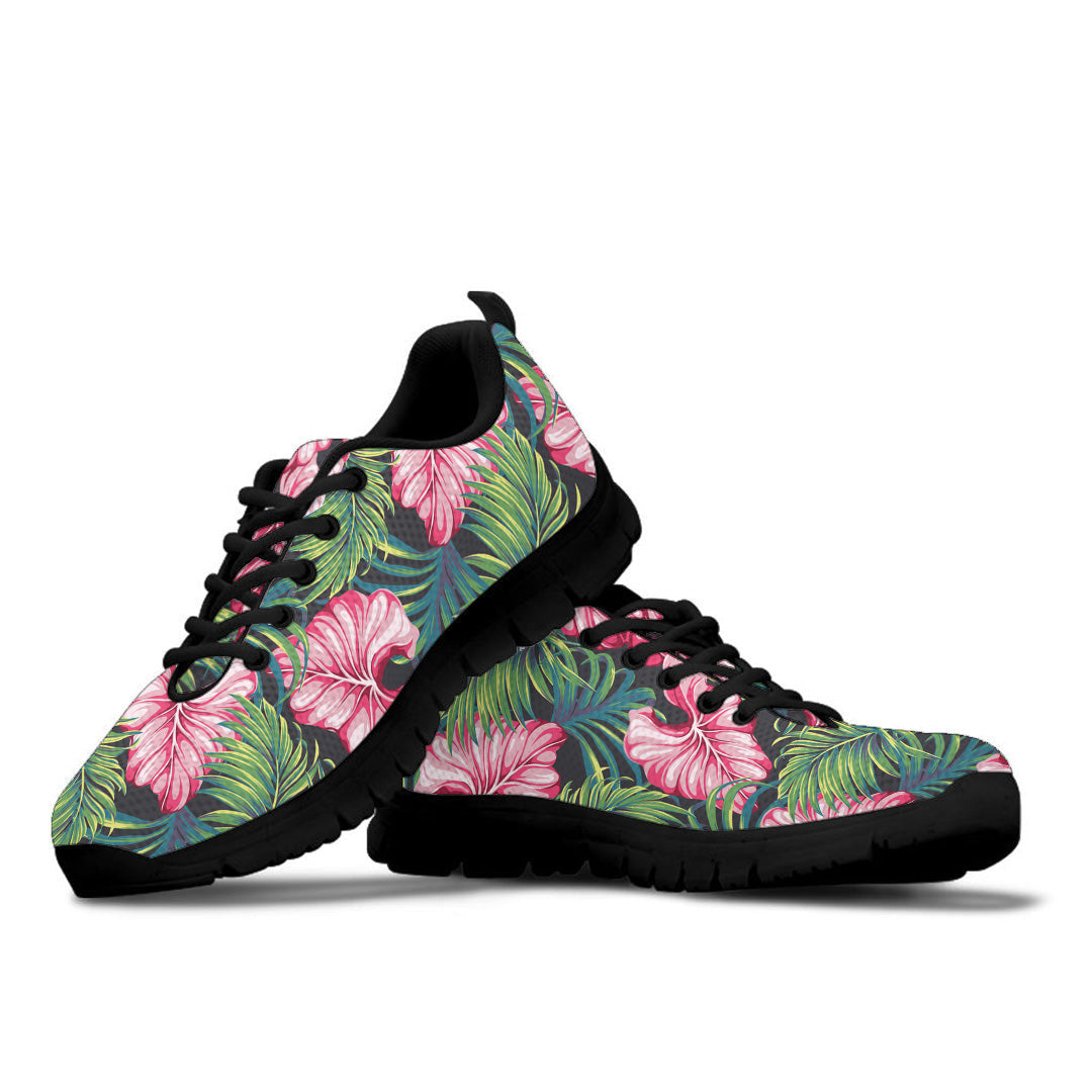 Sneaker Tropical Leaves Vector Seamless Pattern
