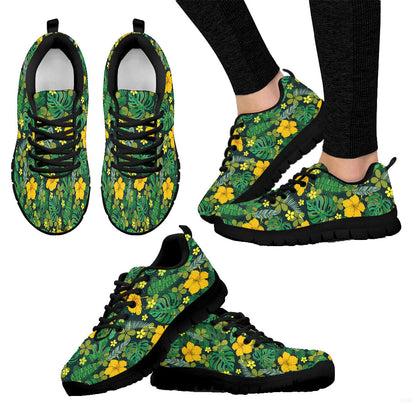 Sneaker Tropical Floral Jungle Leaf