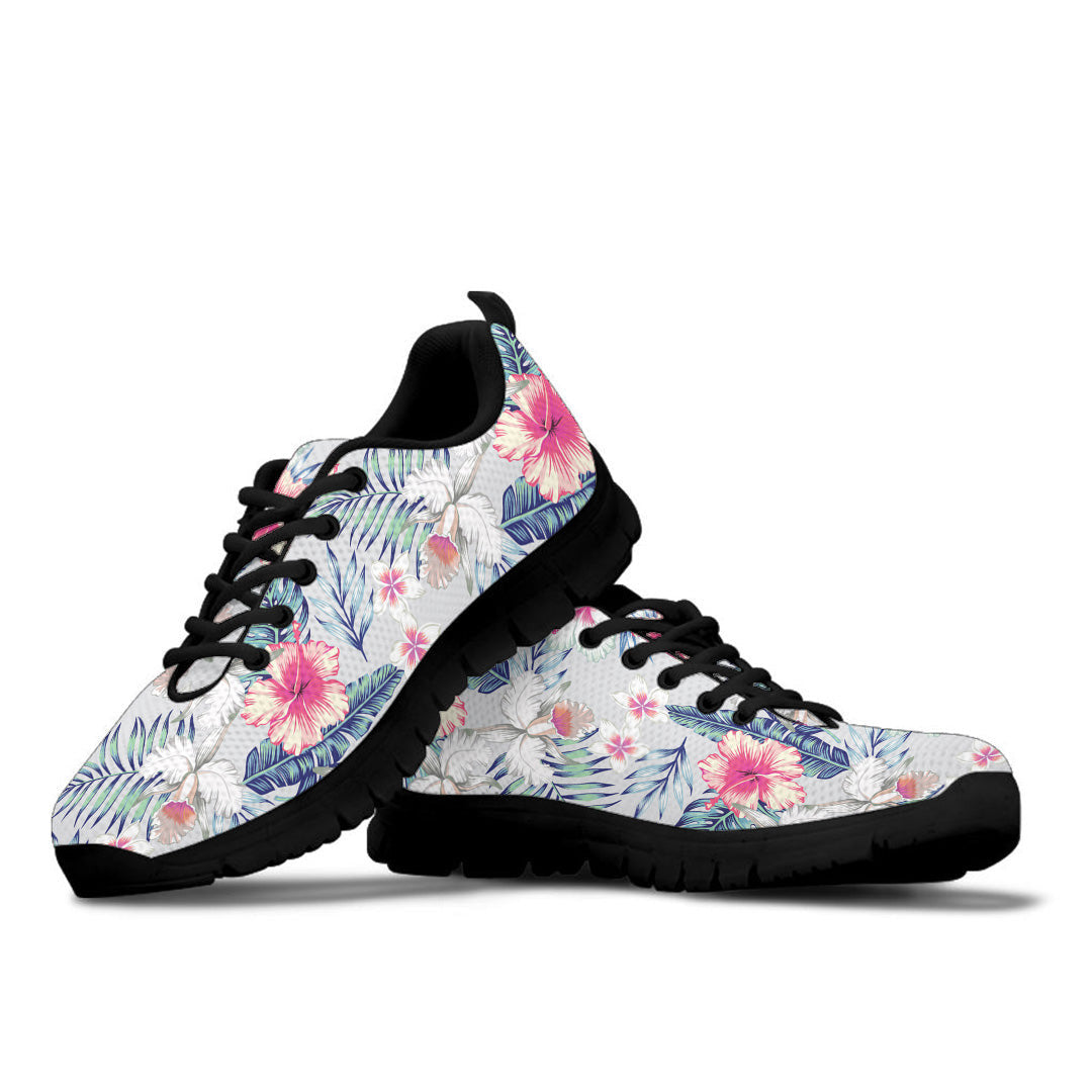 Sneaker Tropic Hibiscus Flowers Orchid Plumeria