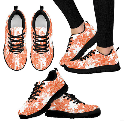 Sneaker Abstract Floral Impression