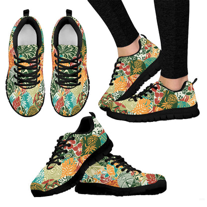 Sneaker Hawaiian Style Patchwork