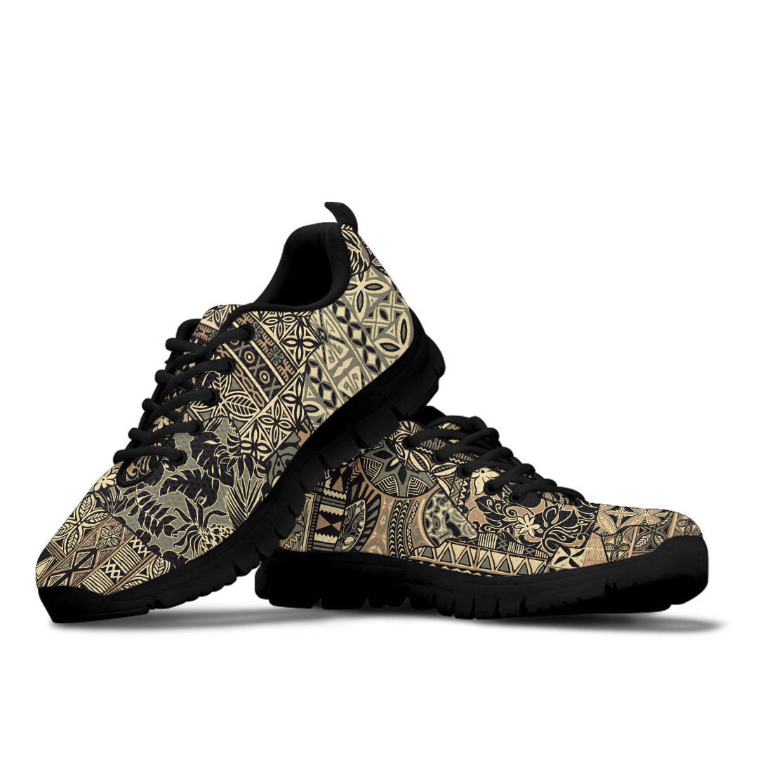 Sneaker Hawaiian Style Hibiscus Vintage