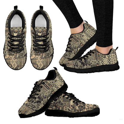 Sneaker Hawaiian Style Hibiscus Vintage