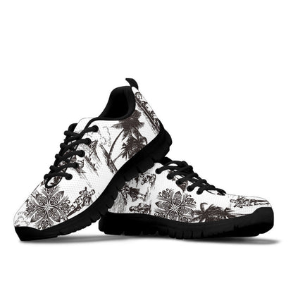 Sneaker Hawaiian Vacation Pattern