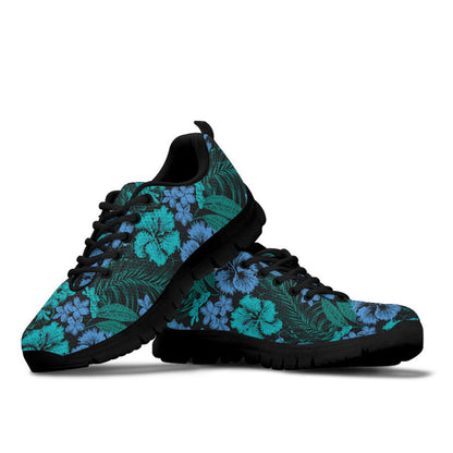 Sneaker Aloha Hawaiian Tropical Flowers