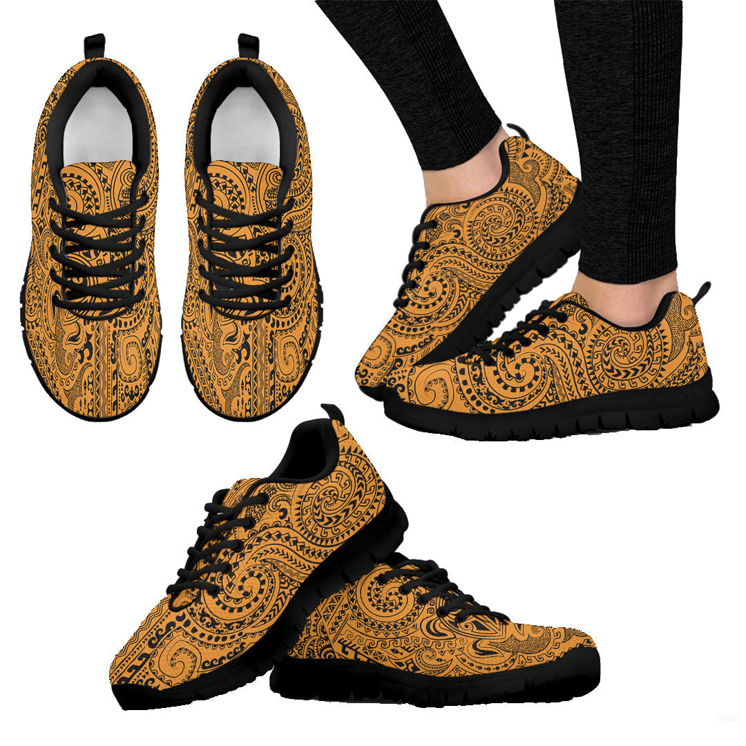 Sneaker Ethnic Turtle And Shark Vintage