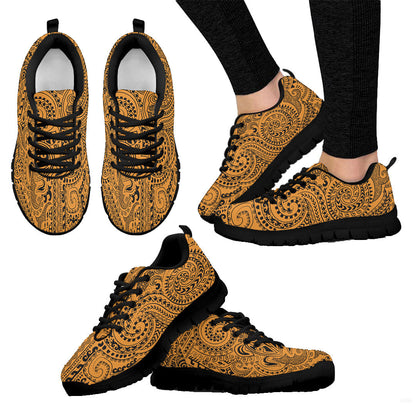 Sneaker Ethnic Turtle And Shark Vintage