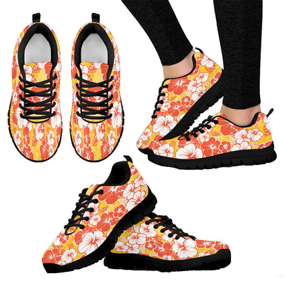 Sneaker Floral Seamless Hawaiian