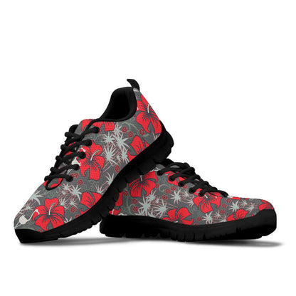 Sneaker Tropical Seamless Retro Pattern