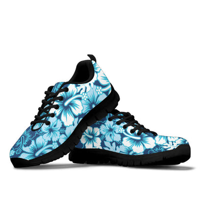 Sneaker Surf Floral Hibiscus Seamless Pattern