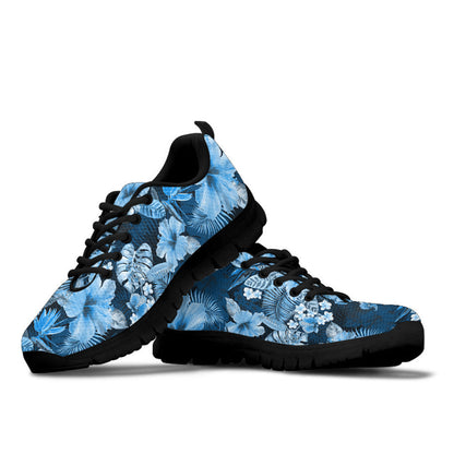 Sneaker Tropic Pattern Beautiful Collage Floral