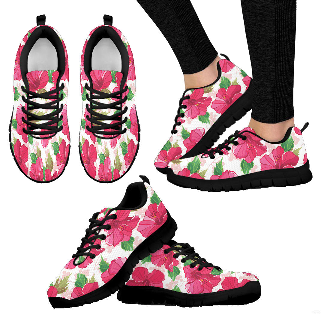 Sneaker Seamless Floral Pattern