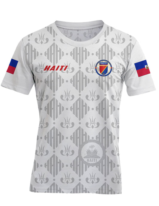 T Shirt Custom Haiti Soccer Style T Shirt