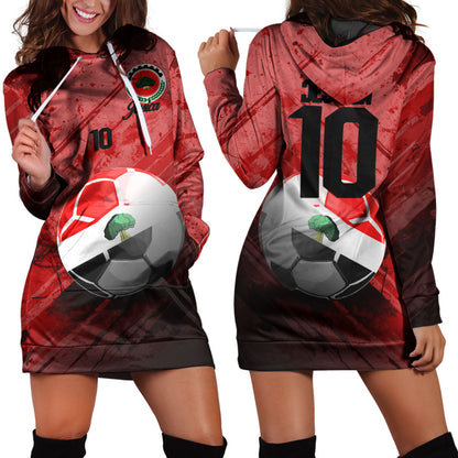 Oromia Soccer Hoodie Dress Custom Female Football Fans