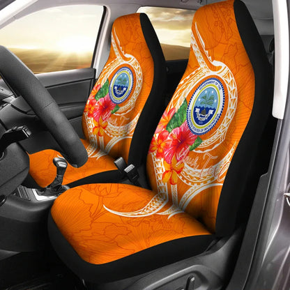Maori 2021 Car Seat Covers Purple Aotearoa Tattoo