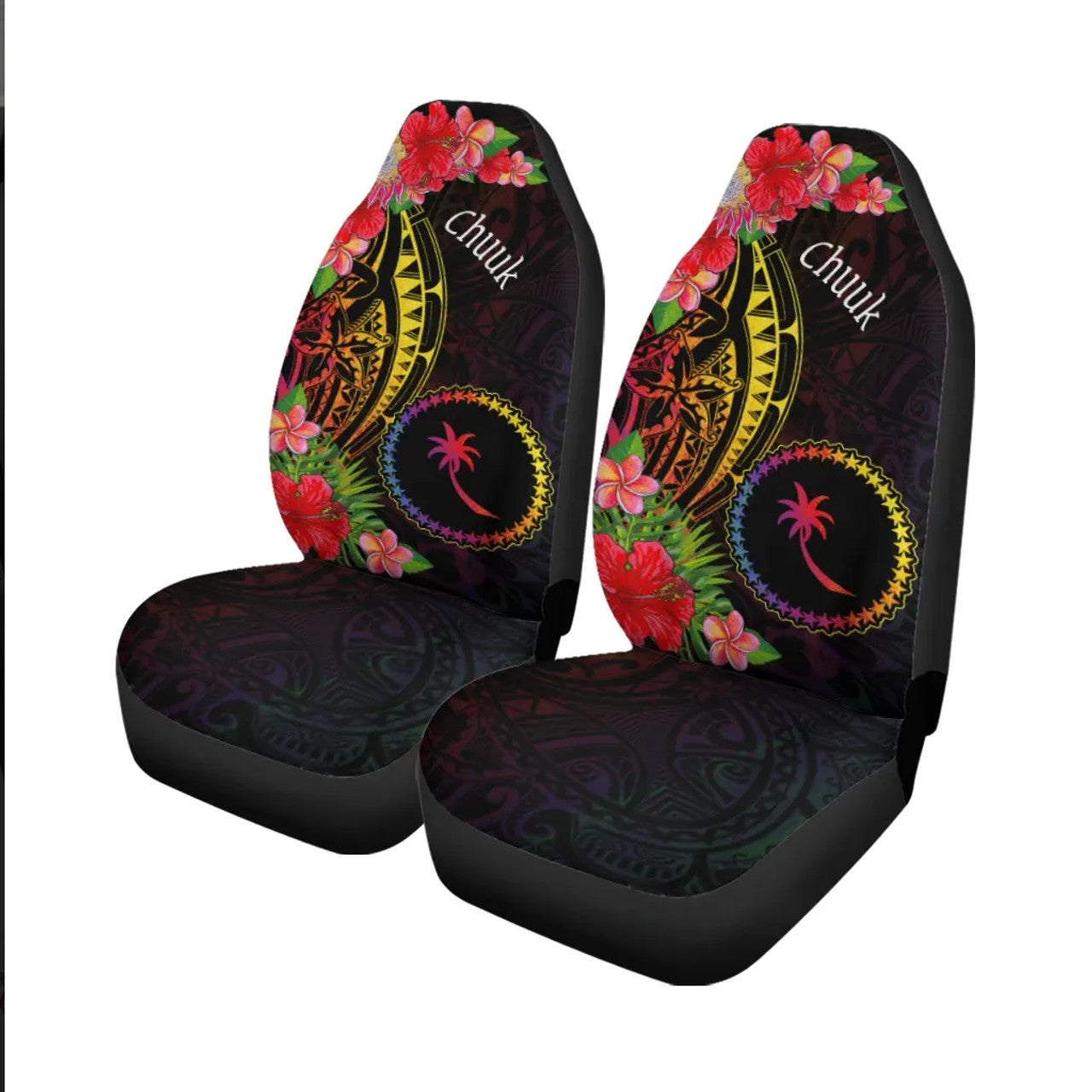 Maori 2021 Car Seat Covers Purple Aotearoa Tattoo