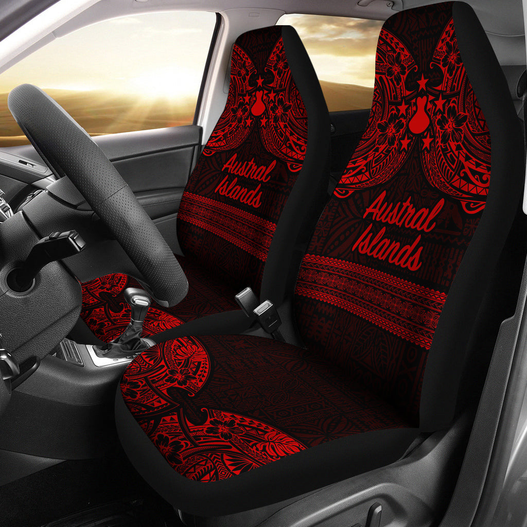 Maori 2021 Car Seat Covers Purple Aotearoa Tattoo