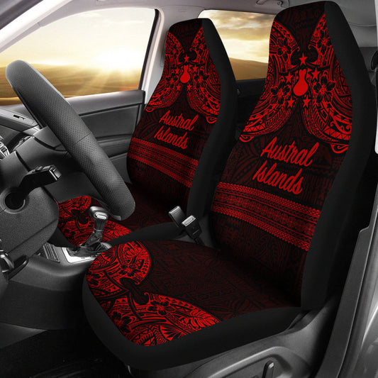 Maori 2021 Car Seat Covers Purple Aotearoa Tattoo