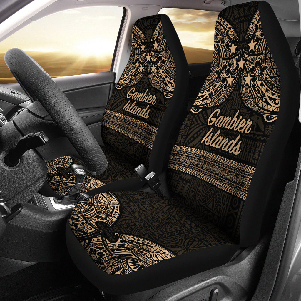 Maori 2021 Car Seat Covers Purple Aotearoa Tattoo