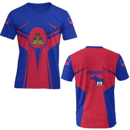 T Shirt Custom Haiti T Shirt Honor Style