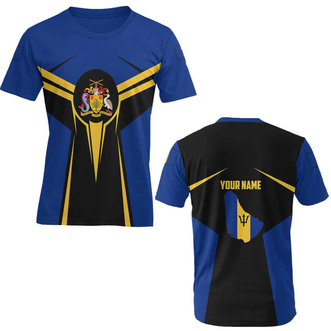T Shirt Custom Barbados T Shirt Honor Style