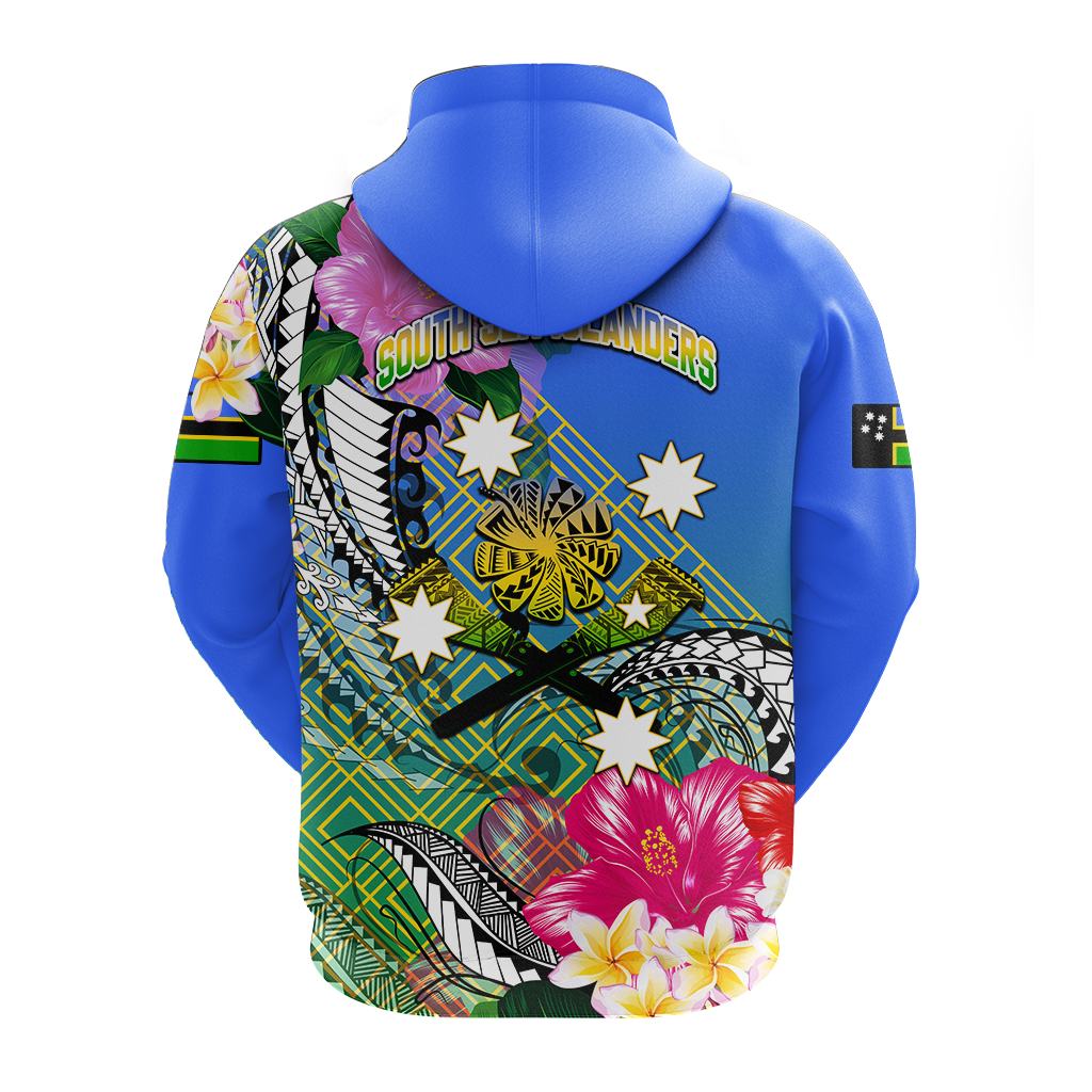 Australia South Sea Islanders Kanakas Hibiscus Polynesia Hoodie