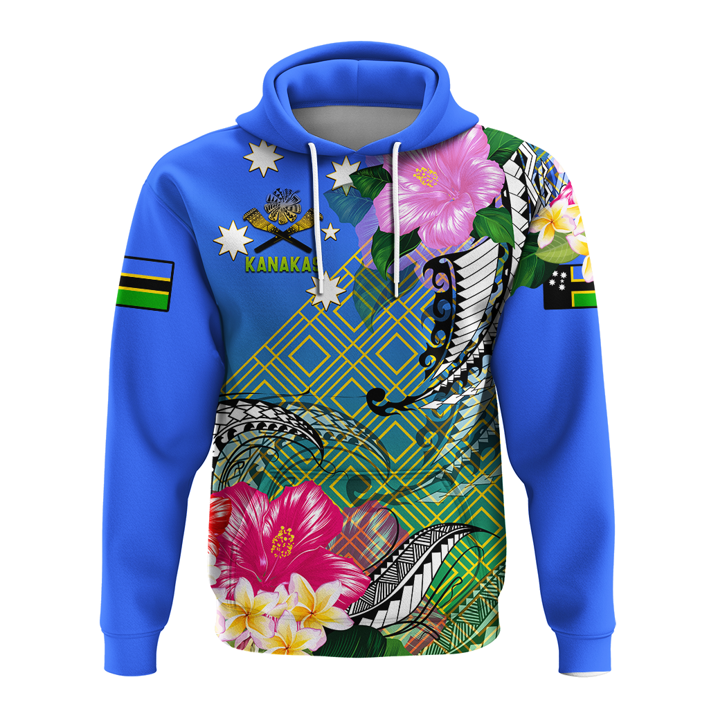 Australia South Sea Islanders Kanakas Hibiscus Polynesia Hoodie