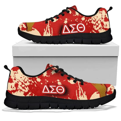 Shoes Delta Sigma Theta Sneakers Spaint Style